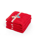 Omaira Guest Towel Set of 4 - Home4u